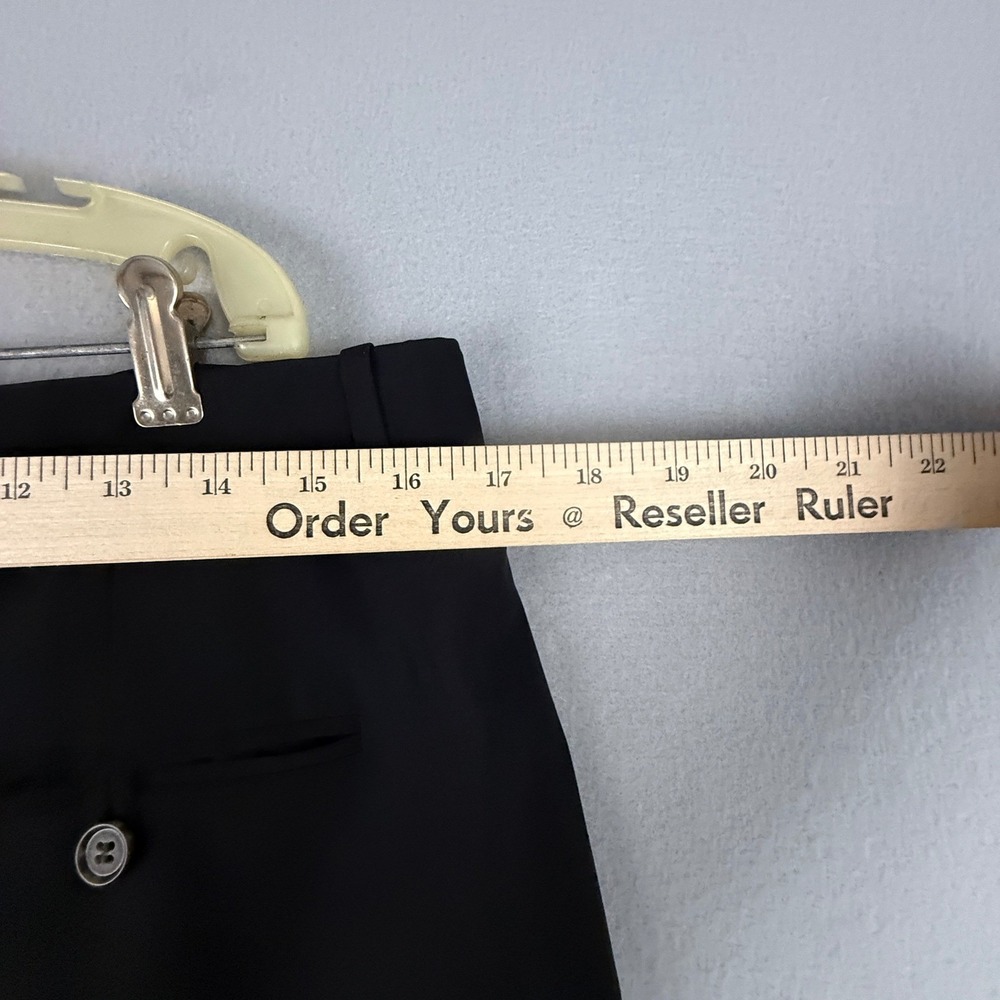 J.Crew Essential Pant Black Wide Leg Pleated High Rise Trousers Womens 12 - Picture 10 of 13